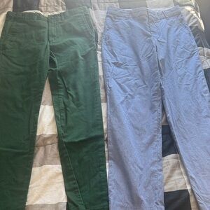 Crewcuts Green Skinny Pants